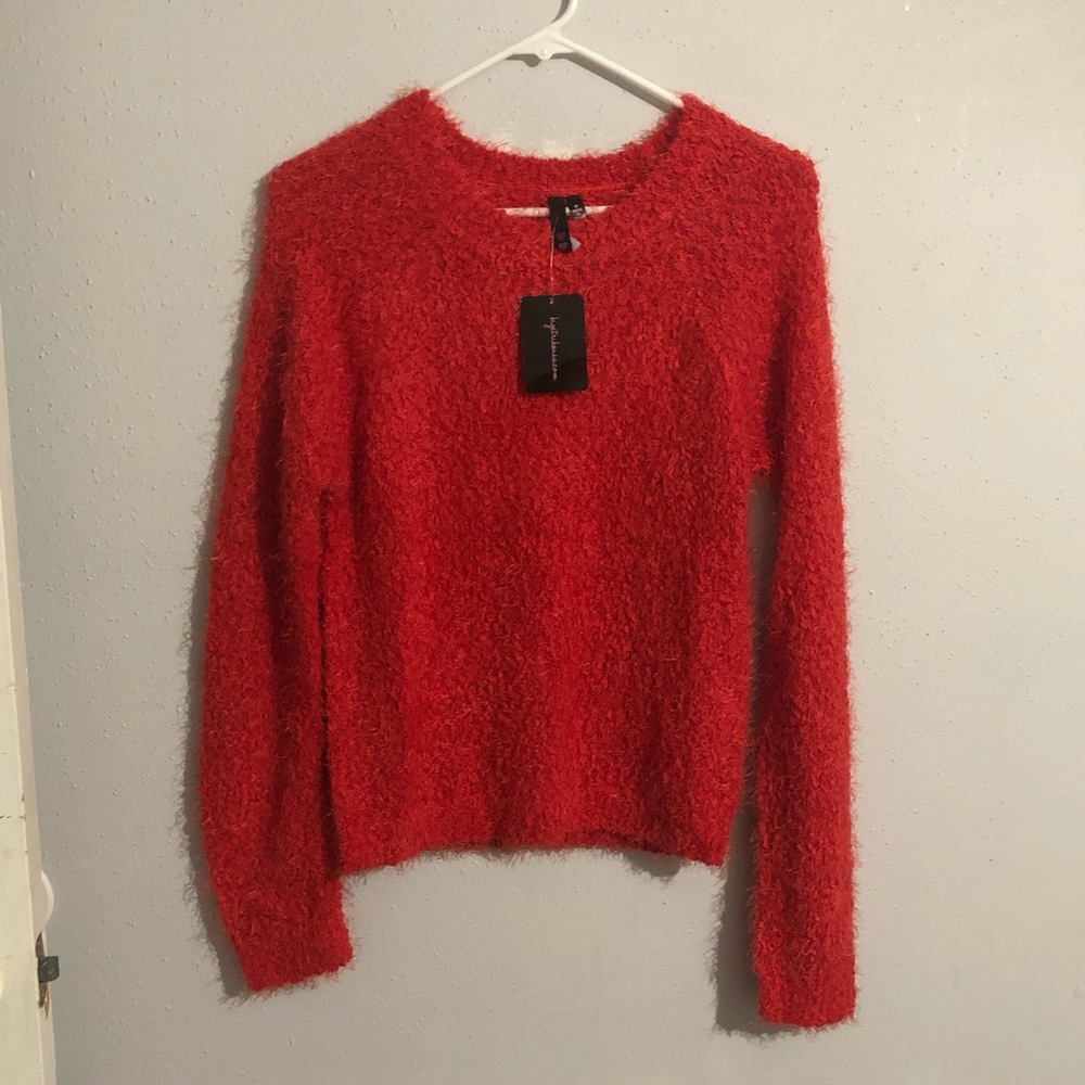 Final price fuzzy sweater